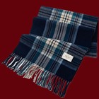 Winter Scarf For Women Shawl Cashmere Feel Tassel Plaid Large Oversized Scarv   