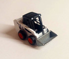 2 Skid Steers With Bucket Down  1 87th-h o  Scale 