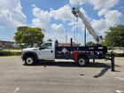 Ford F550 4x4 Turbo Diesel Service Utility Propane Crane Mechanics Truck Stellar