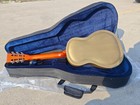 Aiersi Silver  Red Rust bell Colour Tricone Resonator Guitar With Hard Case