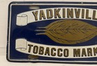 Yadkinville Tobacco Market License Plate North Carolina