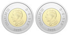 Canada 2026  2 Cn Tower 50th Anniv  Toonie  Non And Coloured Coins From Rolls Bu