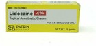 Patrin Pharma Lidocaine 4  Topical Anesthetic Cream Temporary Relief Of Pain 15g