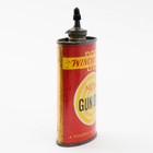 Vintage Red Yellow Tin Can Of Winchester New Gun Oil 3 Fluid Ounces 10  Full
