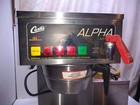 Curtis Alpha Commercial Coffee Brewer 3 Burner Pot Warmer Hot Water Dispenser