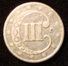 1851-o Three Cent Silver New Orleans