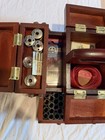 Vintage Singer Accordion Sewing Box With Kit