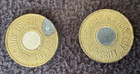 New York City Authority Subway Transit Token Good For One Fare Trolley Bus Pass