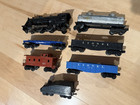 Mixed Lot Lionel Train Cars  Locomotive Steam Engine 1655  heavy Metal Loco 