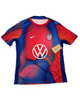 Nike Team Usa Academy Pro Pre-match Short Sleeve Top Men s Size Med Fj2734-101