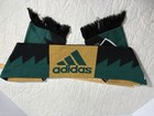 Official La Galaxy Mls Adidas Green gold black  Knitted Scarf