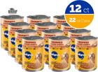 Pedigree Chopped Ground Dinner Chicken Wet Dog Food 12 Pack