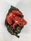 Barry Stein Bronze Frog Figurine Sculpture Art