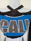 Cheer Athletics Cali All Star Cheer Uniform Crystals Rebel Allstars Adult Xs