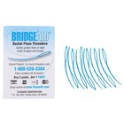 Floss Aid Bridge Aid Dental Floss Threader  1000 Count