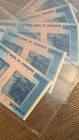          Zimbabwe 100 Trillion Dollar Aa 2008 P-91 Lot Of 5 Unc Notes