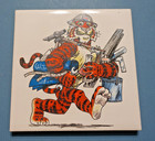 Vintage Exxon Kiln Fired Ceramic Tiger Coaster W original Packaging  Promotional