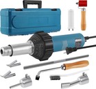 1600w 110v Hot Air Welder Heating Gun  Tpo Pvc Vinyl Welding Kit With Welding Sp