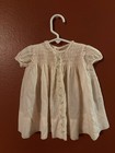 Vintage 90s Oshkosh Bunny   s And Bows Baby Girl Romper Size 24 Mo 100  Cotton