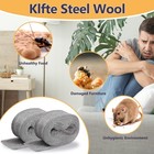 Klfte Steel Wool For Mice Control  3 2  X12 Ft Wool  Gap Filler 1 Pack