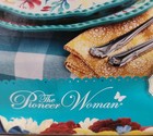 The Pioneer Woman Fresh Floral 12-piece Melamine Dinnerware Set  New Damaged Box