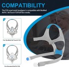 F20 Headgear Compatible With Resmed Airfit airtouch Full Face F20 large 
