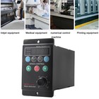 Ac Motor Speed Controller Single Phase To 3 Phase Variable Frequency Drive Black