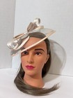  48 Bellissima Collection Women Feather Veil Fascinator Hat Ivory