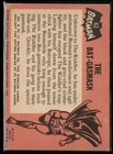 1966 Topps Batman  black Bat Logo  The Bat-gasmask Card  43
