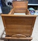 Antique Wooden Baby Crib