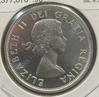 1964  uncirculated   proof-like  80  Silver Canada Half Dollar