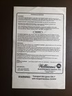 Williams Riverboat Gambler Original Pinball Operator s Handbook Manual