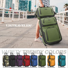 Rio Lightweight Softside Rolling Carry-on Suitcase  2-wheel Set  Green