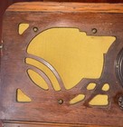 Vintage 1937 Airline Indian Head Wood Tube Radio Model 62-425  Schematic Works