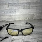 Gunnar Enigma Onyx Frame Gaming And Computer Glasses Amber Lens 58-18-135