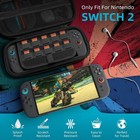 For Nintendo Switch 2 Carrying Case Bag Large Capacity Protective Hard Shell