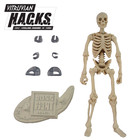 Bone White Skeleton  Vitruvian H a c k s  Customizer Series Action Figure Blank