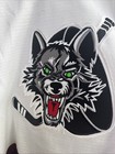 Chicago Wolves Sp Hockey Jersey Ahl White Maroon Gold Men   s Size Small