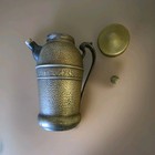 Silver Kraft Art Deco Silver Plated Hammered Cocktail Shaker 1920s