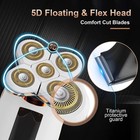 2-in-1 Electric Razors For Women  Wet dry 5d Razor   Hair Trimmer