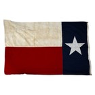 Vintage 1950s Texas State Flag 45    X 68    Brede Inc  Sewn Star Cotton Lone Star