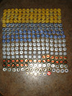Huge Lot Of 738 Budweiser  Coors  Corona   More Beer Bottle Caps Plastic Backing