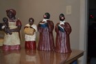 A Vintage Set Of African American Woman And Minister 
