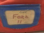 Curt Ford Signed Louisville Redbirds Game Used Canvas Duffel Bag Stl Cardinals    