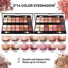 All In One Makeup Gift Set For Women Full Kit For2x14-color Eyeshadow Palette   