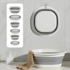 Foldable Multipurpose Basin Collapsible Washing Up Bowl Sink For Camping Travel