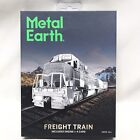 Fascinations Metal Earth Freight Train Set Diesel Engine   4 Cars 3d Model Kit