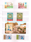 Collection Of Middle East Countries Stamps In Small Stock Book