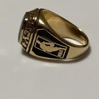 Balfour Nba New Jersey Nets Ring Pick Your Size Gold Tone Vintage