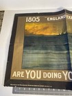 1915 Wwi  england Expects are You Doing Your Duty Today     War Recruitment Poster